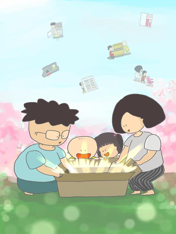 小家刚好够住,小家刚好够住漫画